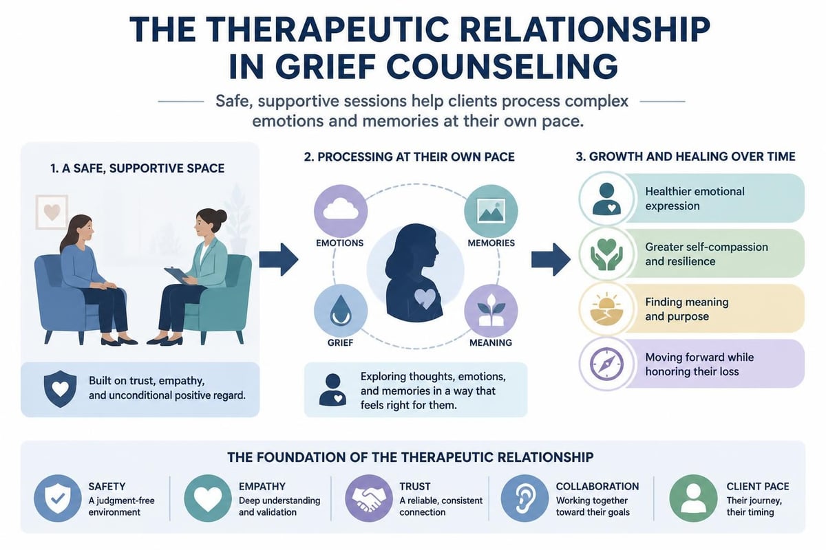 Grief therapy sessions