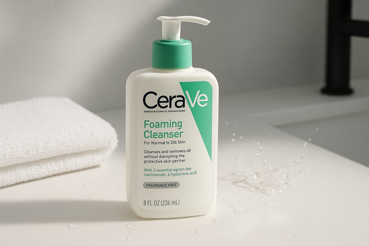 Présentation du Cerave Foaming Cleanser