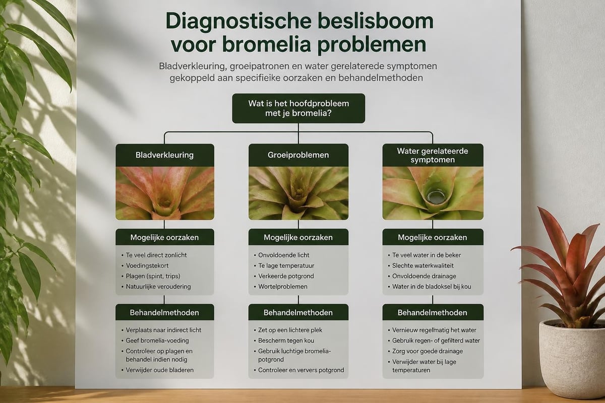 Bromelia problemen diagnose