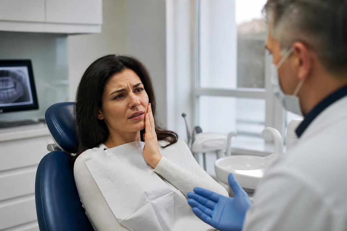 Emergency dental care process