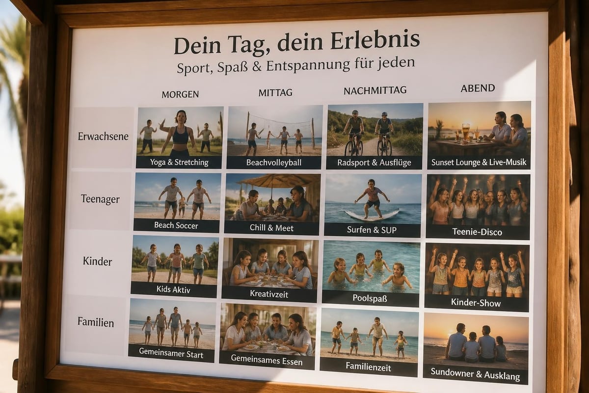 Club Aldiana Sportprogramm