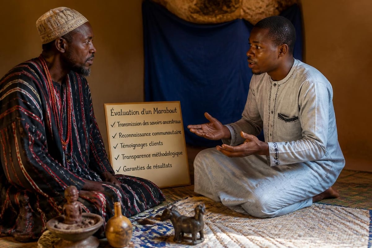 Critères d'évaluation marabout