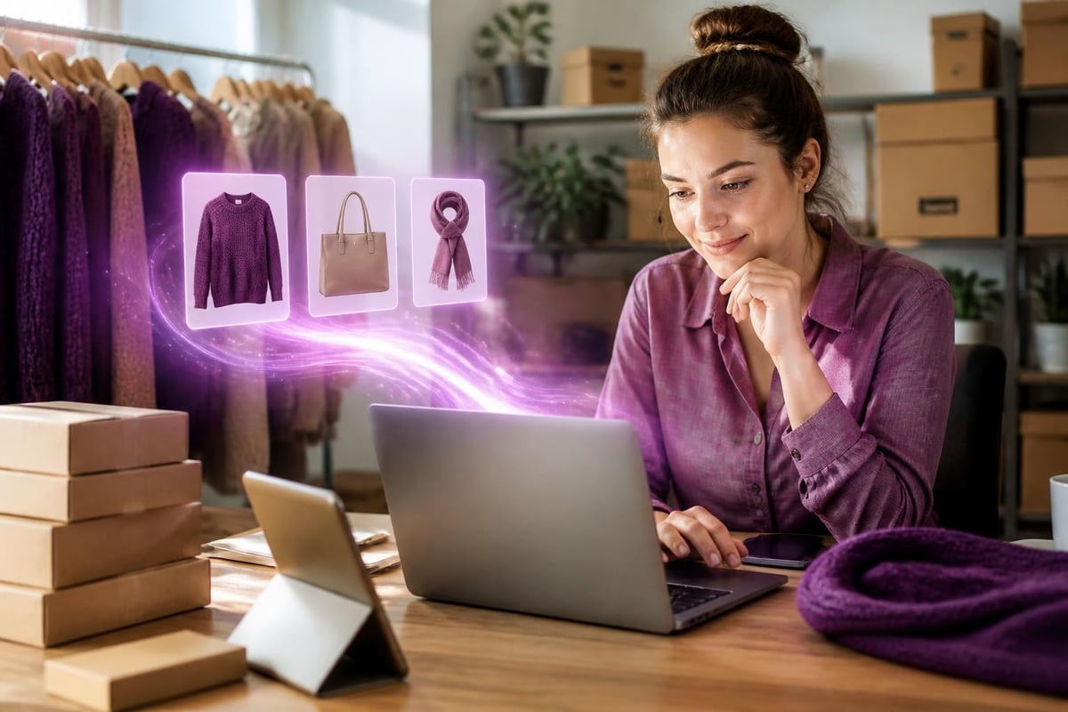 Generative AI creating personalised retail content