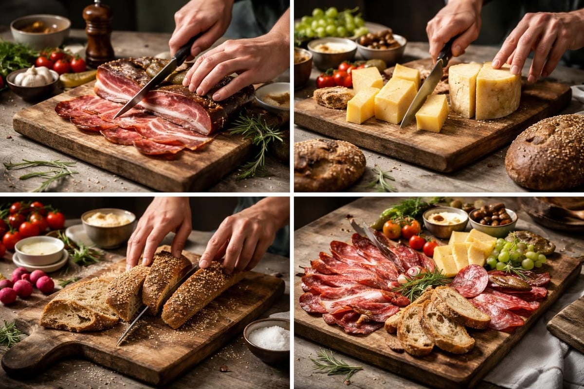 Speck Jause Zubereitung