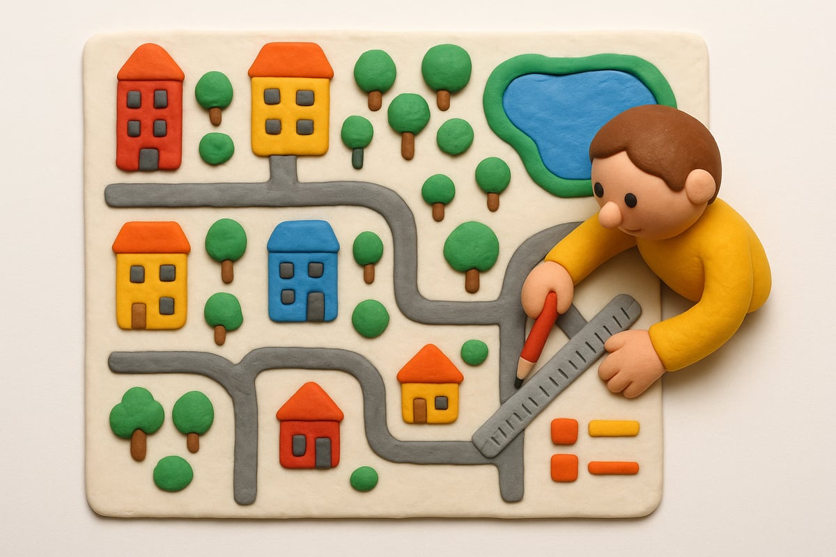 Welke onderdelen bevat een goede situatie tekening?