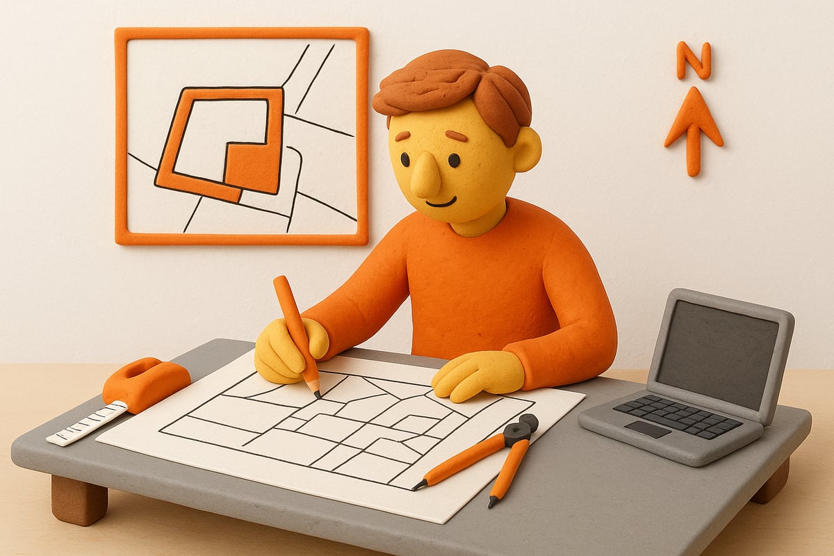 Stappenplan: zelf een situatie tekening maken