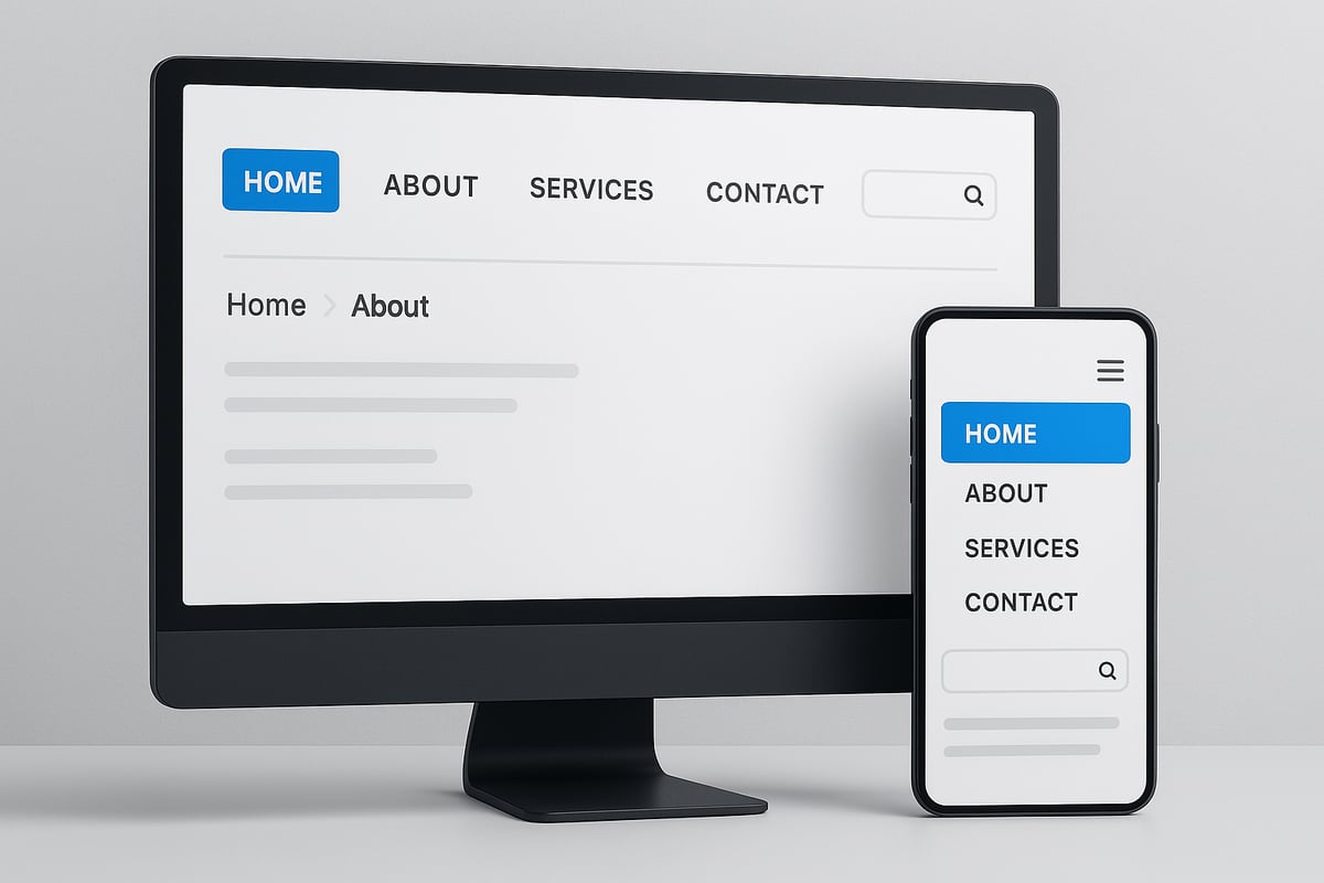 Grundprinzipien moderner Website-Navigation