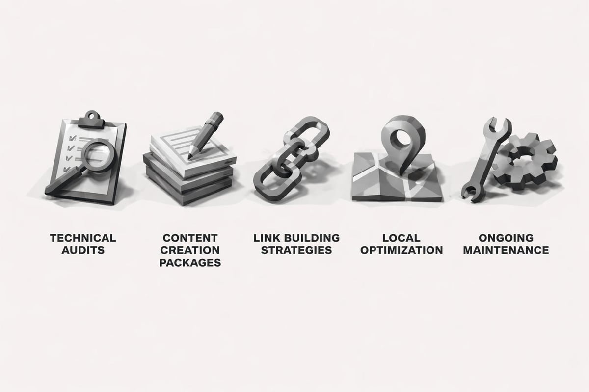 SEO company service evaluation