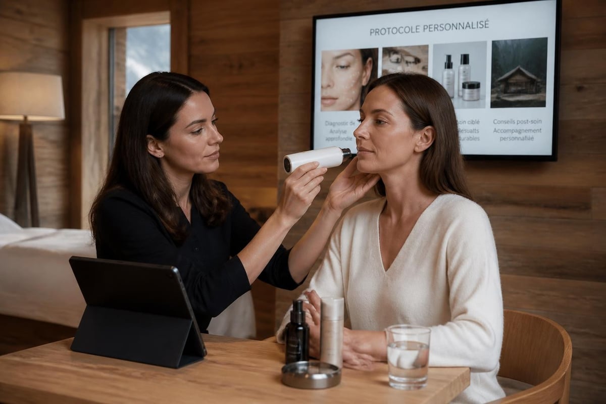 Personalization steps in premium spa treatments
