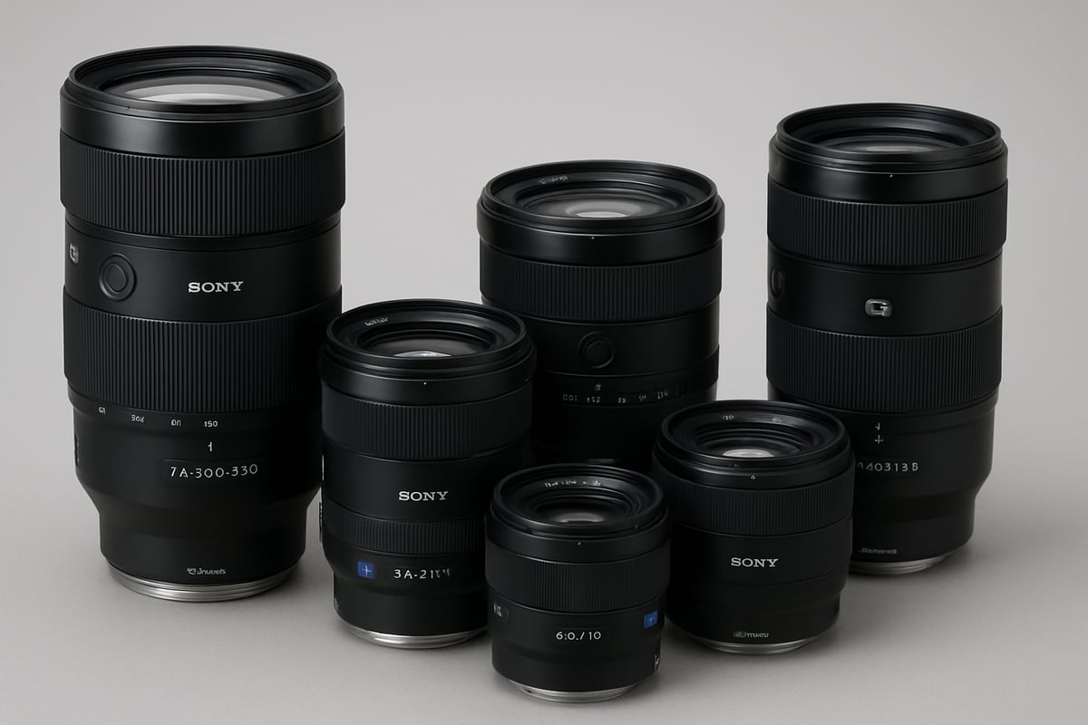 Understanding Sony photo lenses: Key features and selection criteria