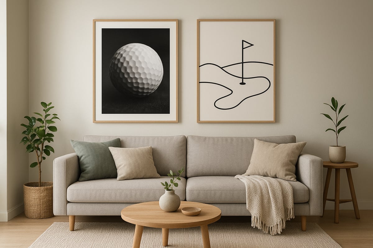 How to Choose the Perfect Minimalist Golf Wall Decor for Your Space
