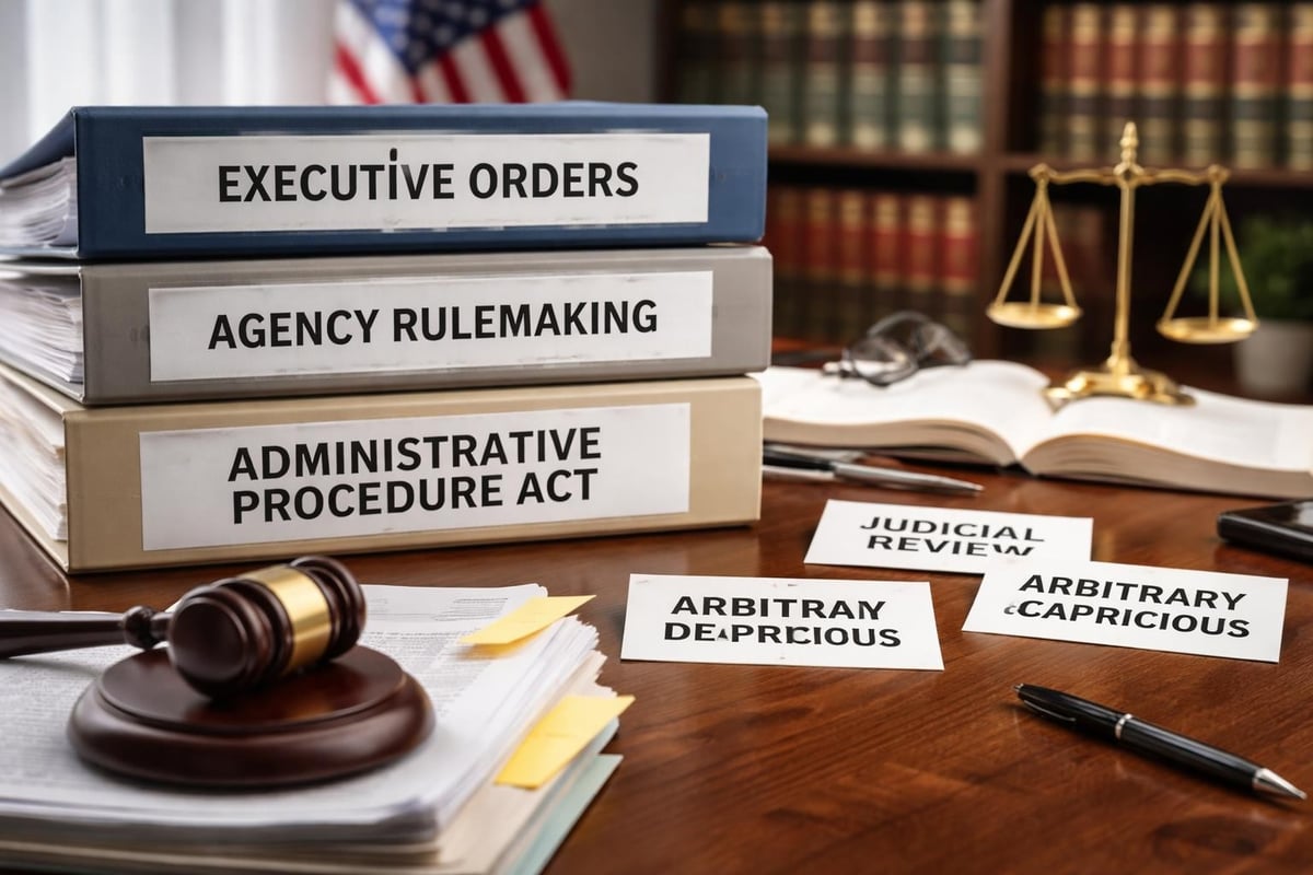 Administrative law framework