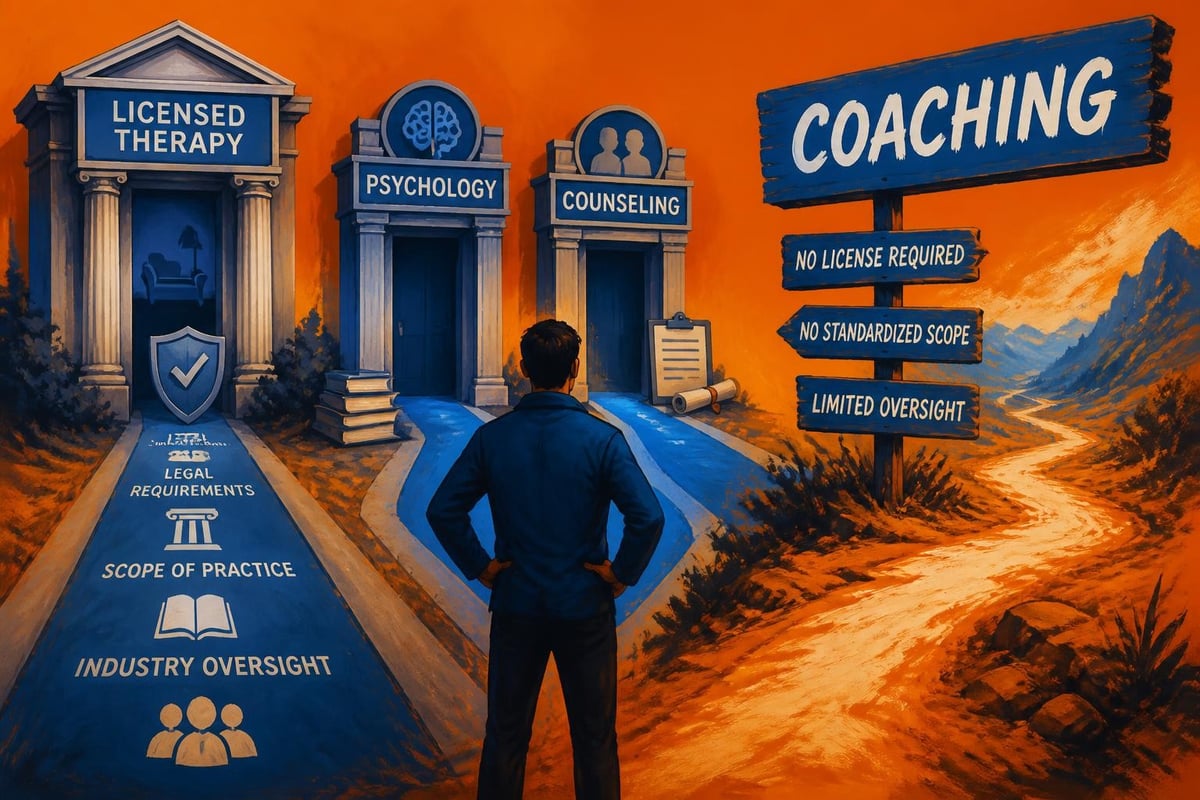 Coaching industry regulation