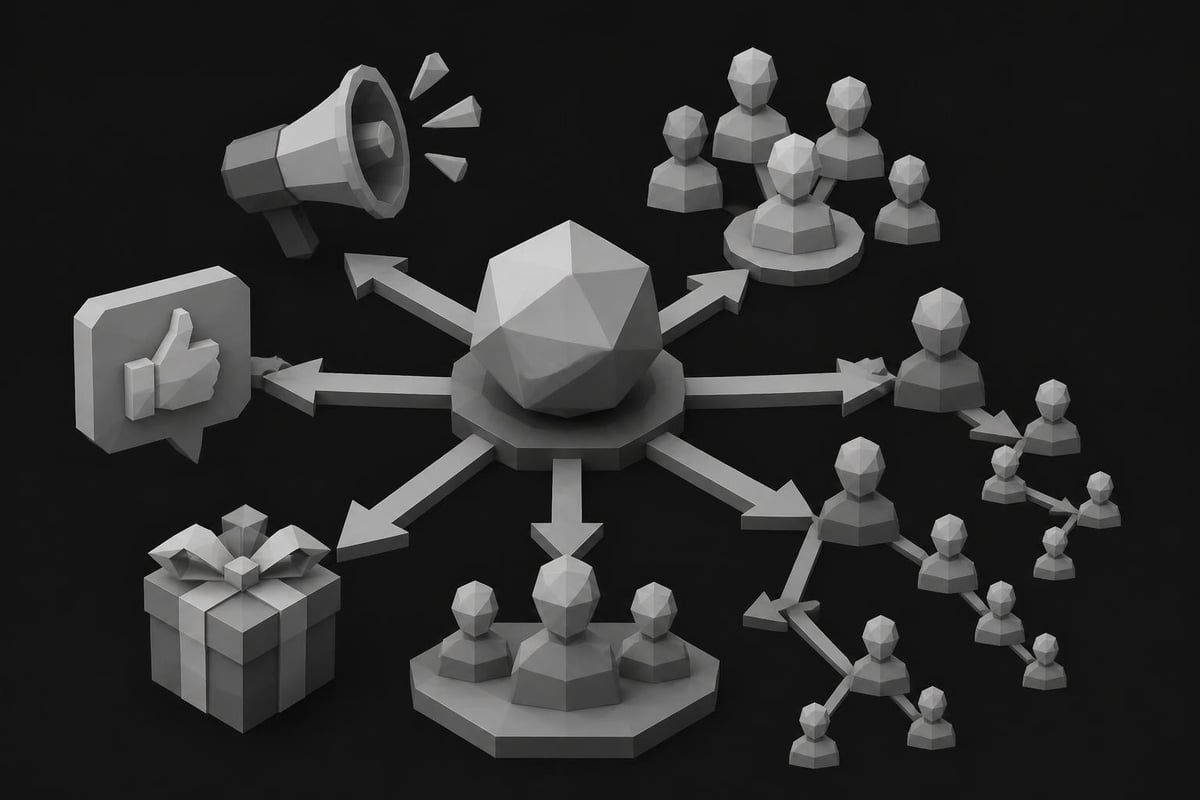 Digital product viral growth