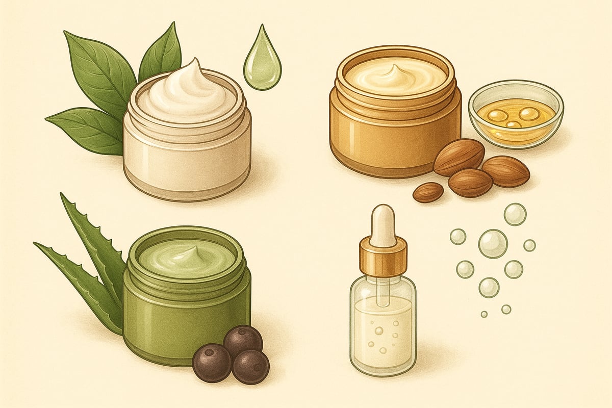 Les ingrédients stars du soin bio visage en 2025