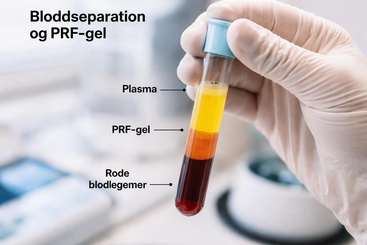 EZ Gel PRF centrifugeringsproces