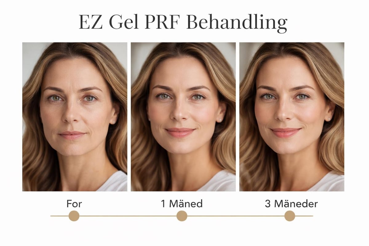 EZ Gel PRF før og efter