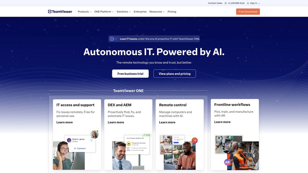 7 App Controllo Essenziali per la Sicurezza Digitale nel 2026 - TeamViewer