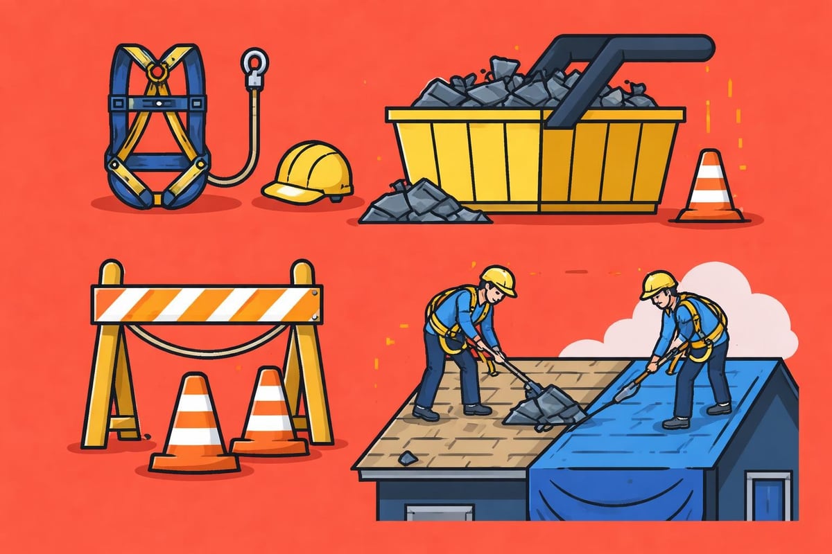 Roofing safety protocols