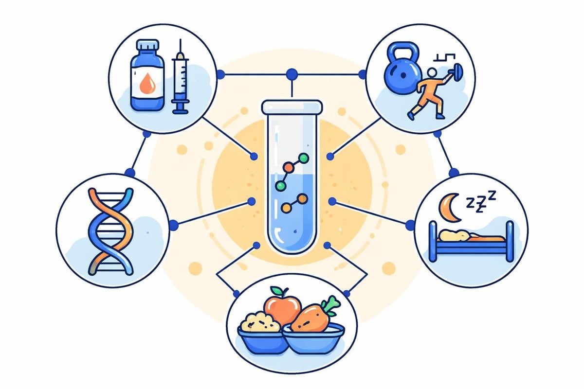 IGF-1 LR3 optimization factors