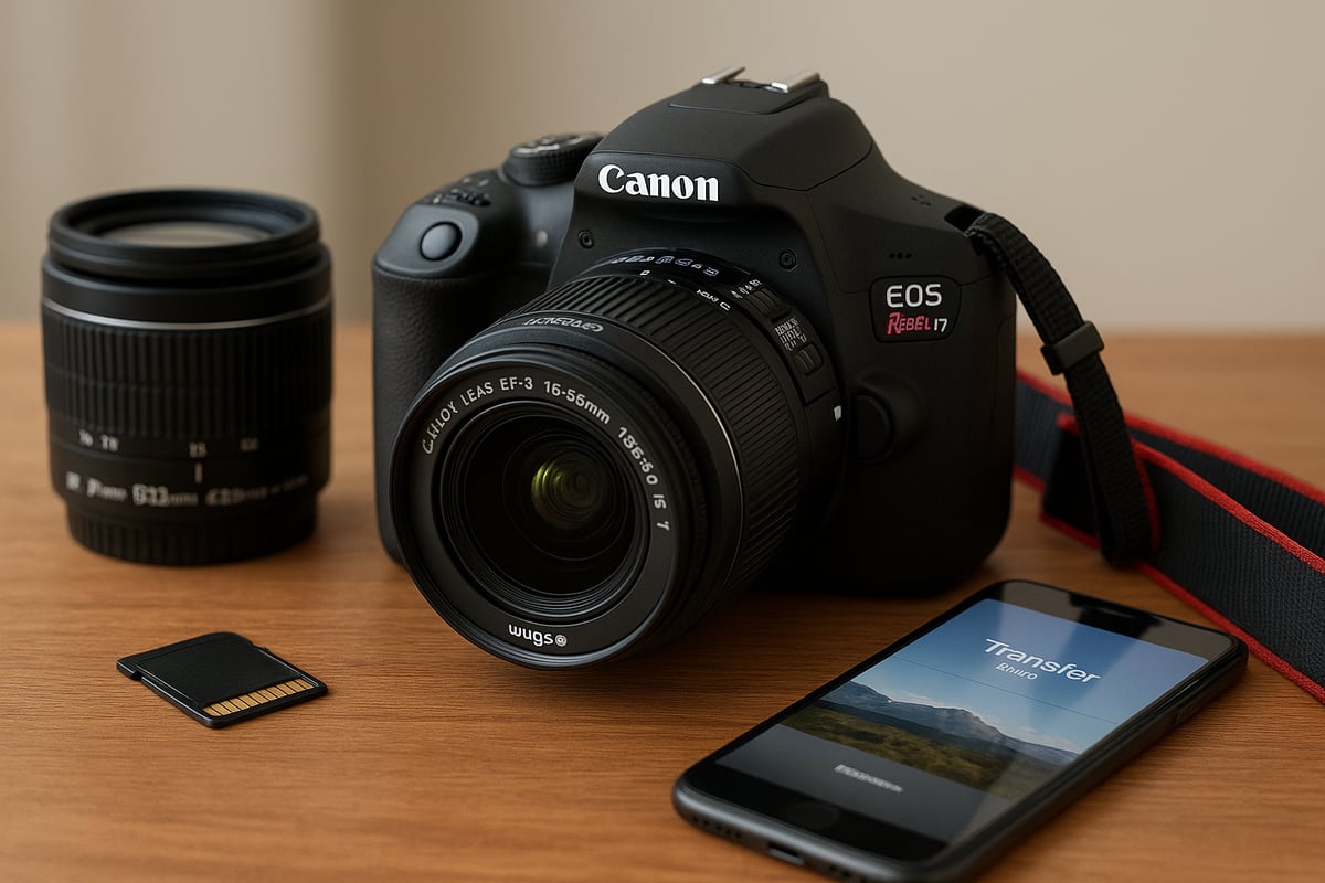 Canon Rebel T7: At-a-glance overview