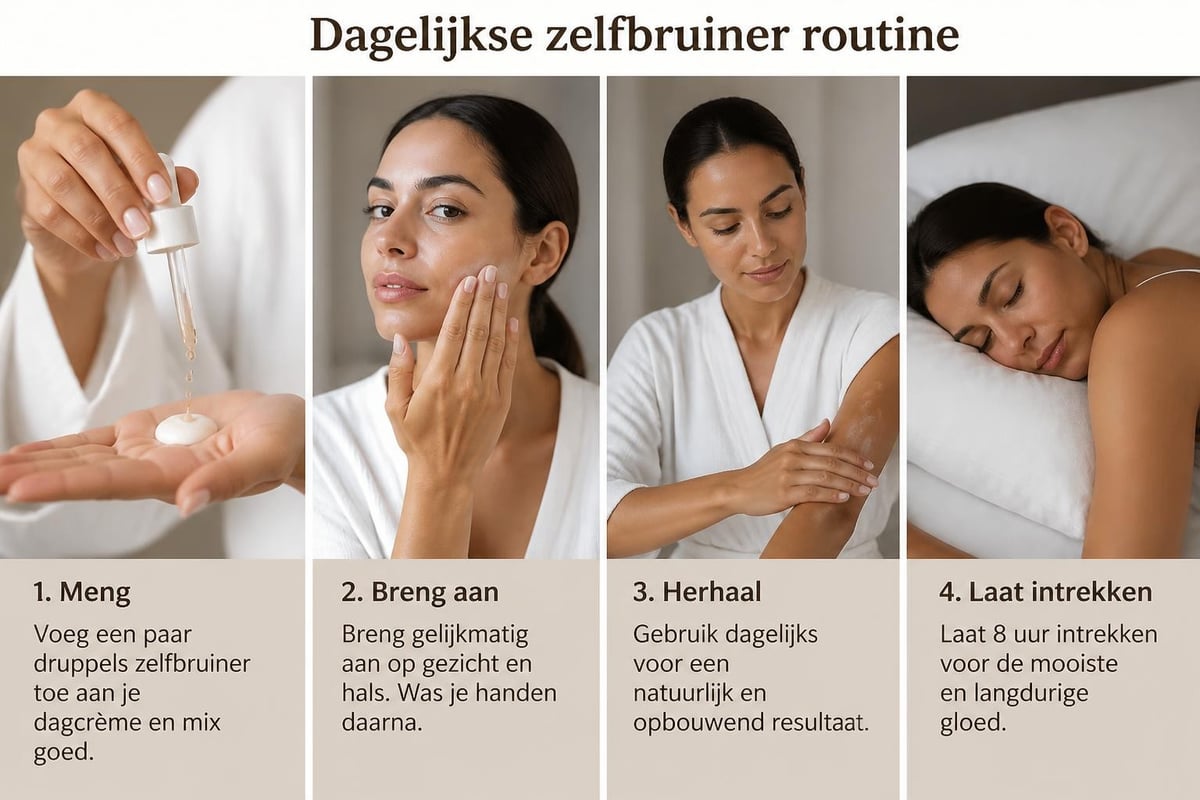 Dagelijkse tanning routine