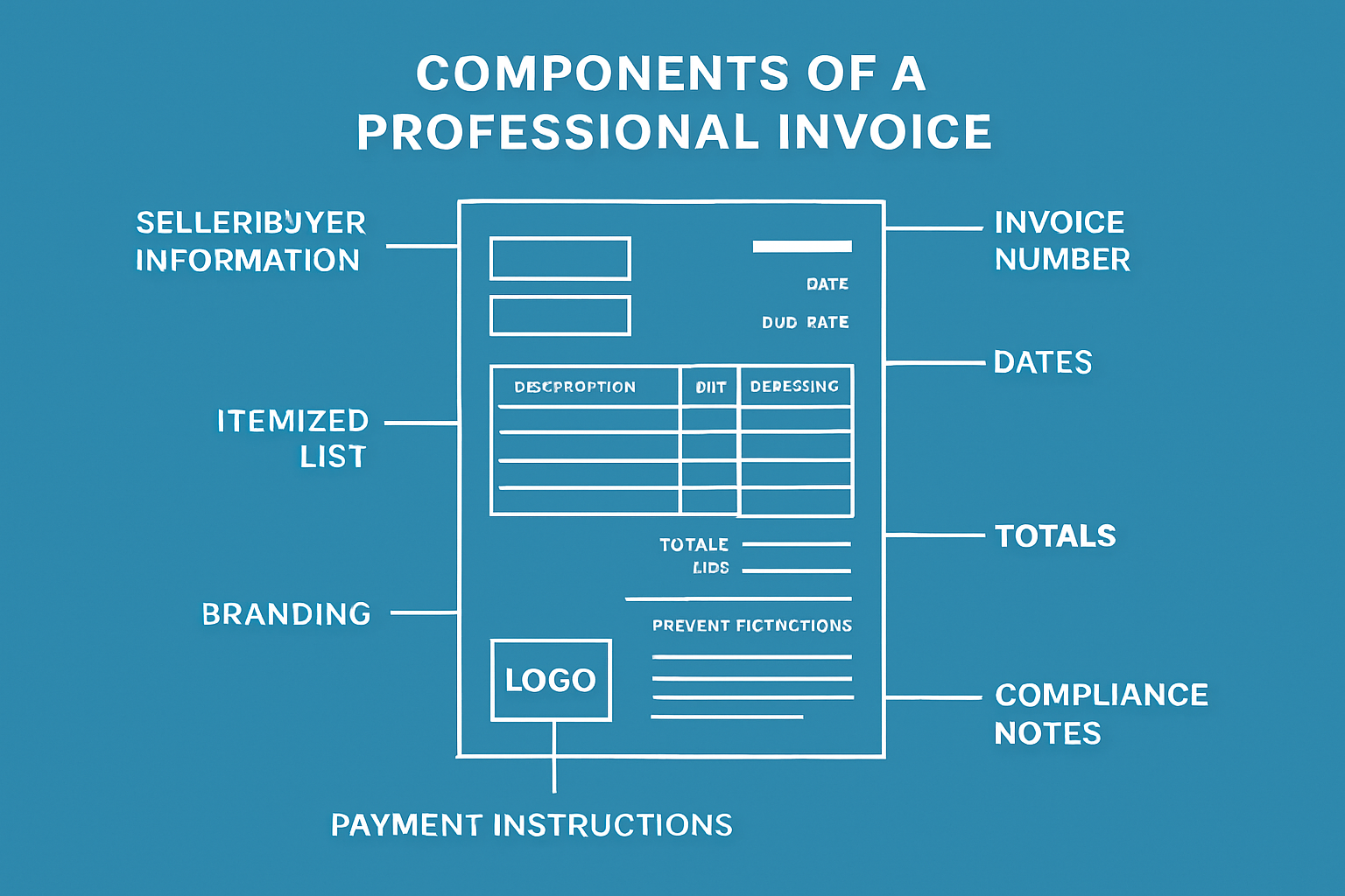 Key Components of a Professional Invoice