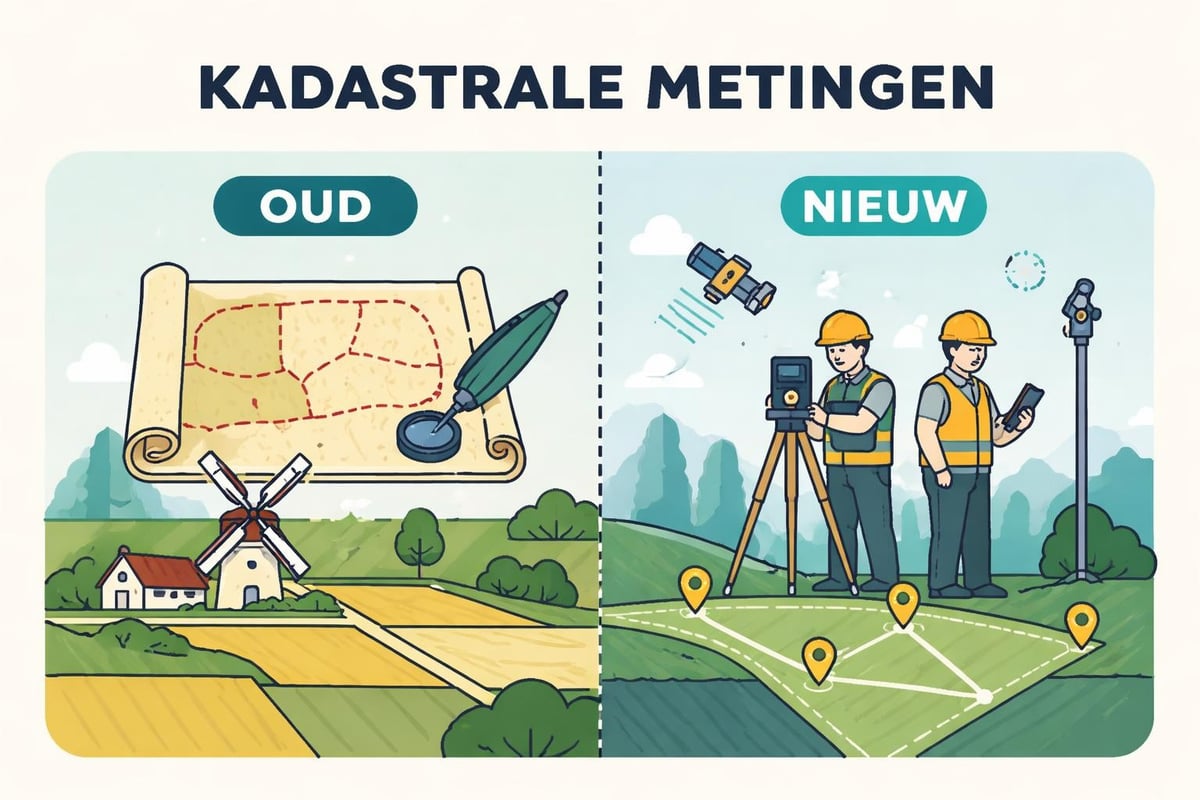 Nauwkeurigheidsverschillen tussen historische, recente en formeel ingemeten perceelsgrenzen