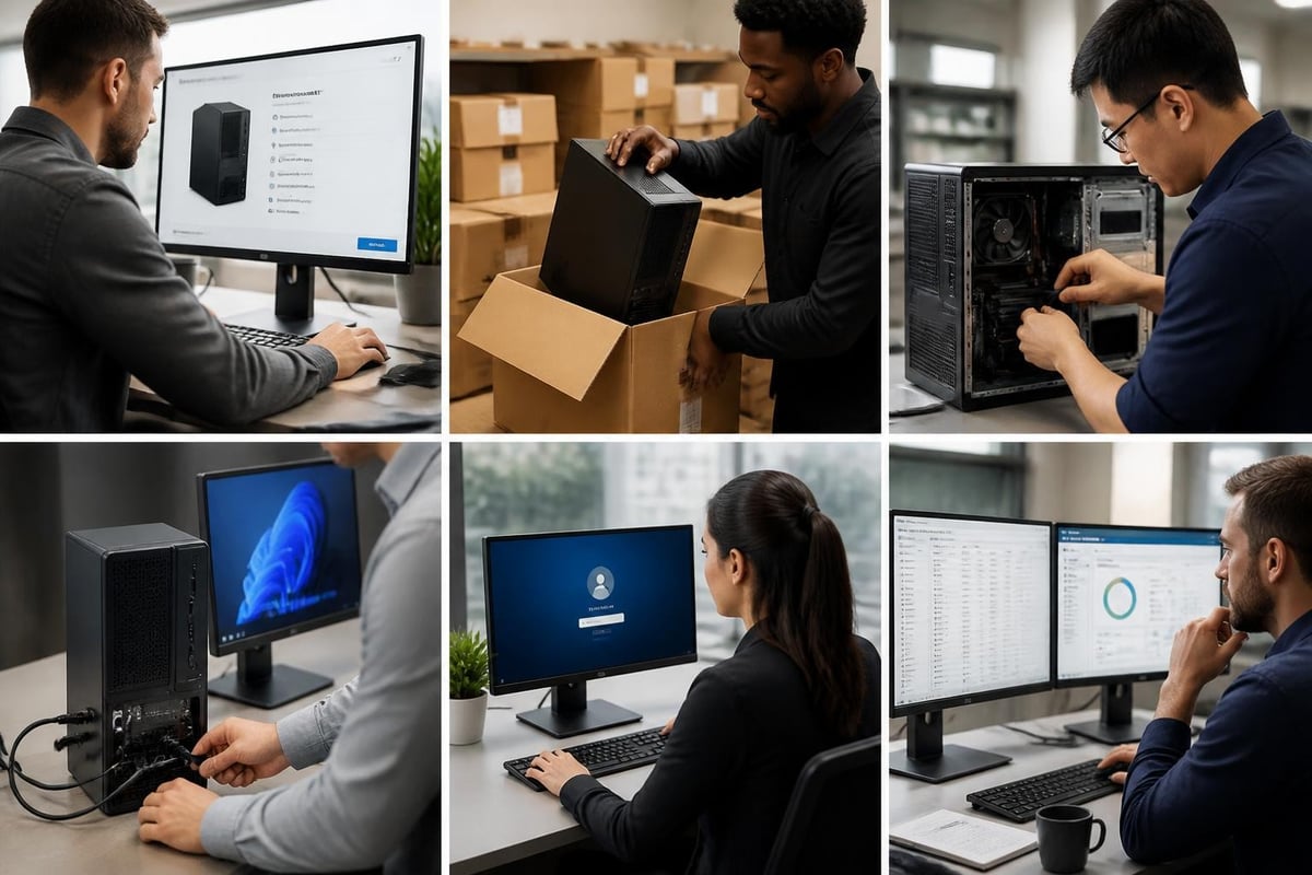 Desktop deployment workflow