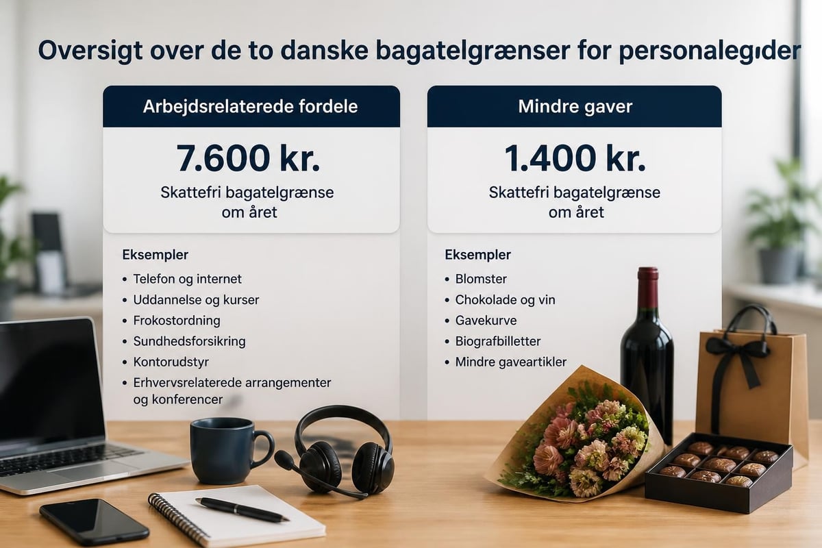 De to bagatelgrænser for personalegoder