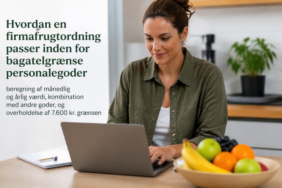 Frugtordning som personalegode