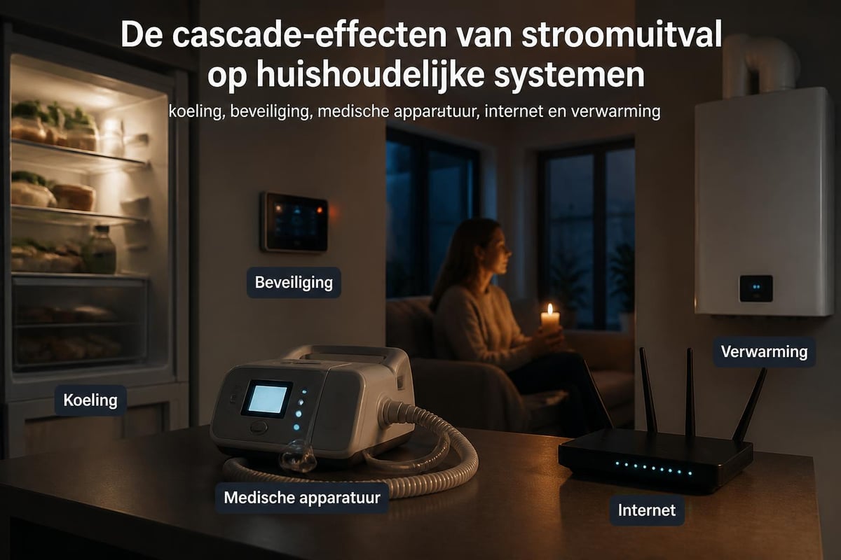 Risico's bij stroomuitval