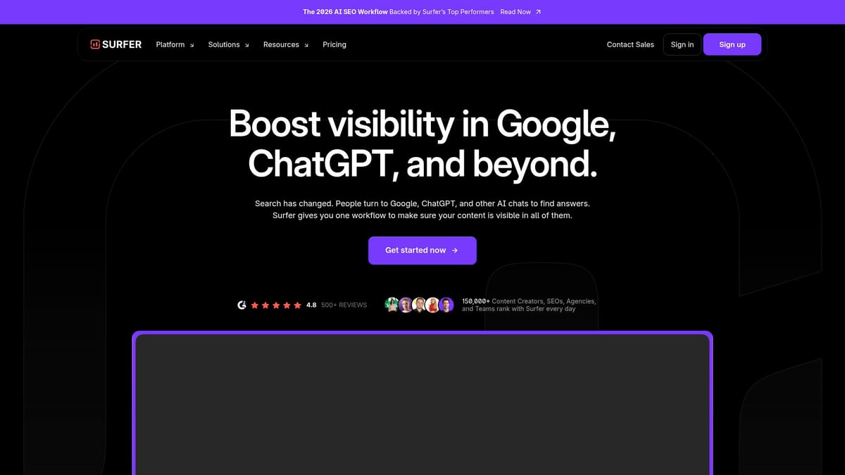 7 Innovative Tools for Search Engine Success in 2026 - Surfer SEO