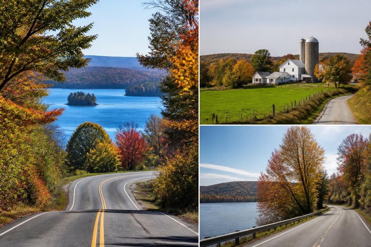 Kennebec Valley foliage routes