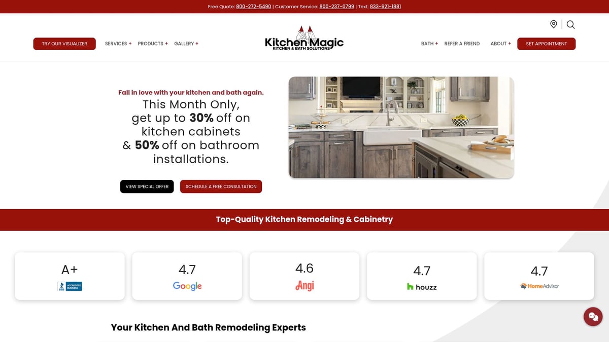 9 Game-Changing Kitchen Remodel Companies to Watch in 2026 - Kitchen Magic