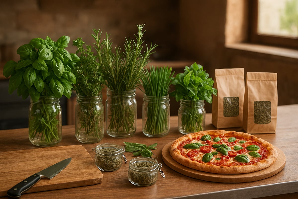 Comment Bien Sélectionner et Conserver Ses Herbes Pour Pizza ?