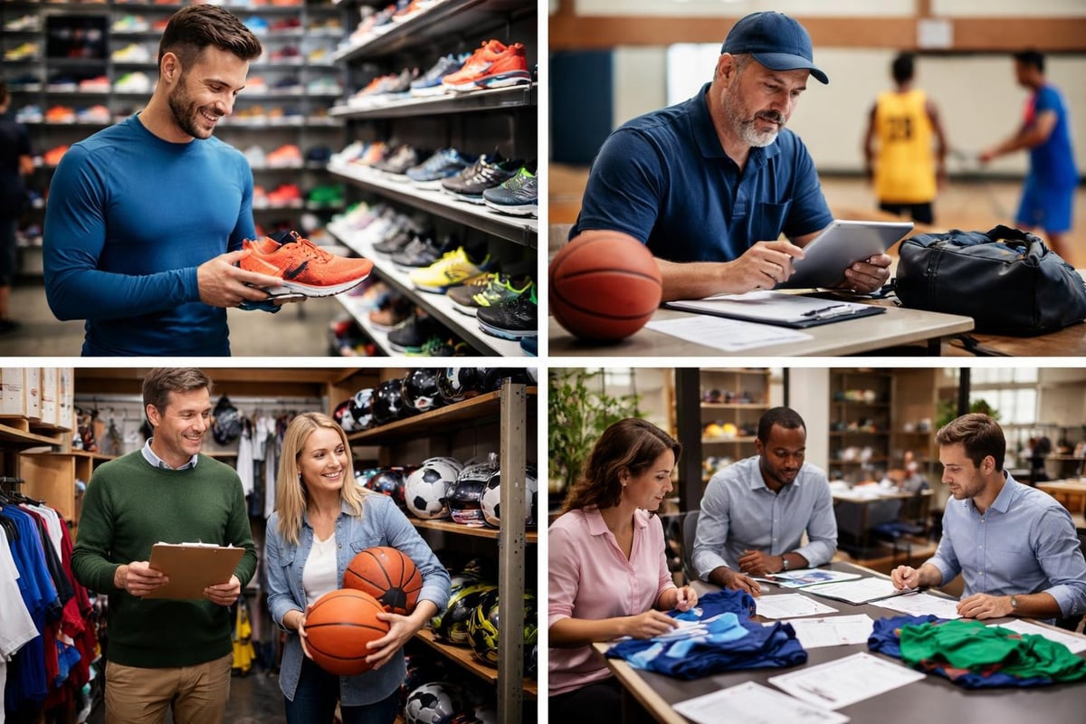 Customer segments in sports retail