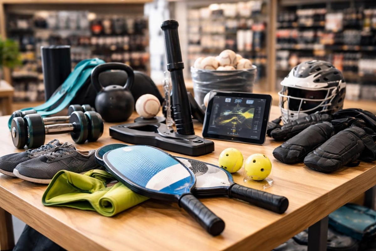 Emerging sports equipment categories