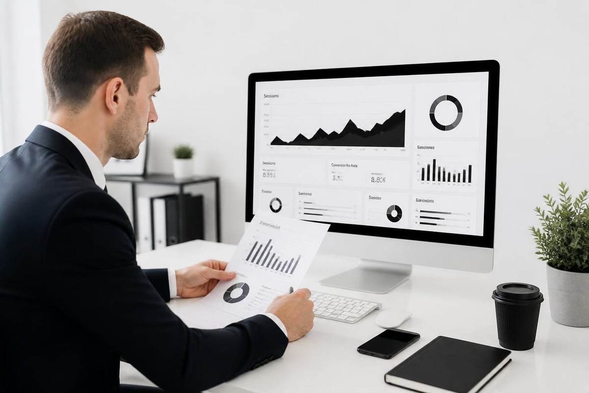 Marketing analytics dashboard