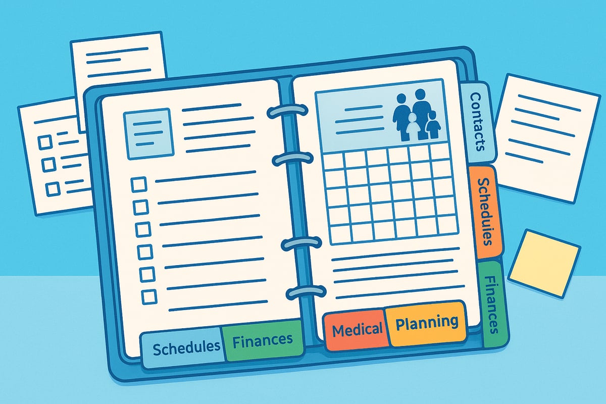 Essential Sections Every Household Management Binder Needs