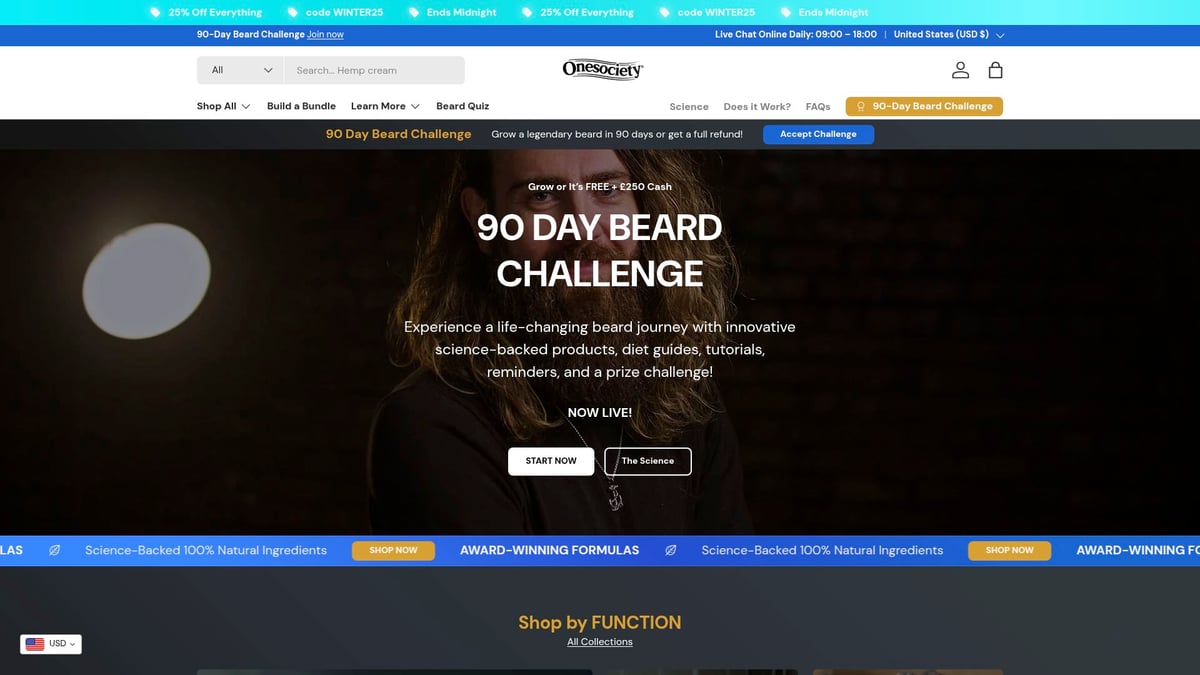 9 Essential Beard Oil For Men Best Picks For 2026 - One Society Beard Oil & 90-Day Beard Challenge