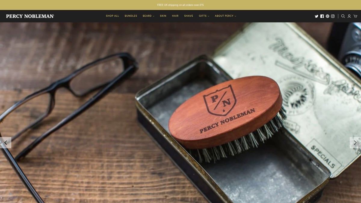 9 Essential Beard Oil For Men Best Picks For 2026 - Percy Nobleman Signature Beard Oil