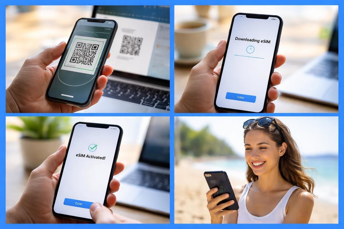 ESIM activation process