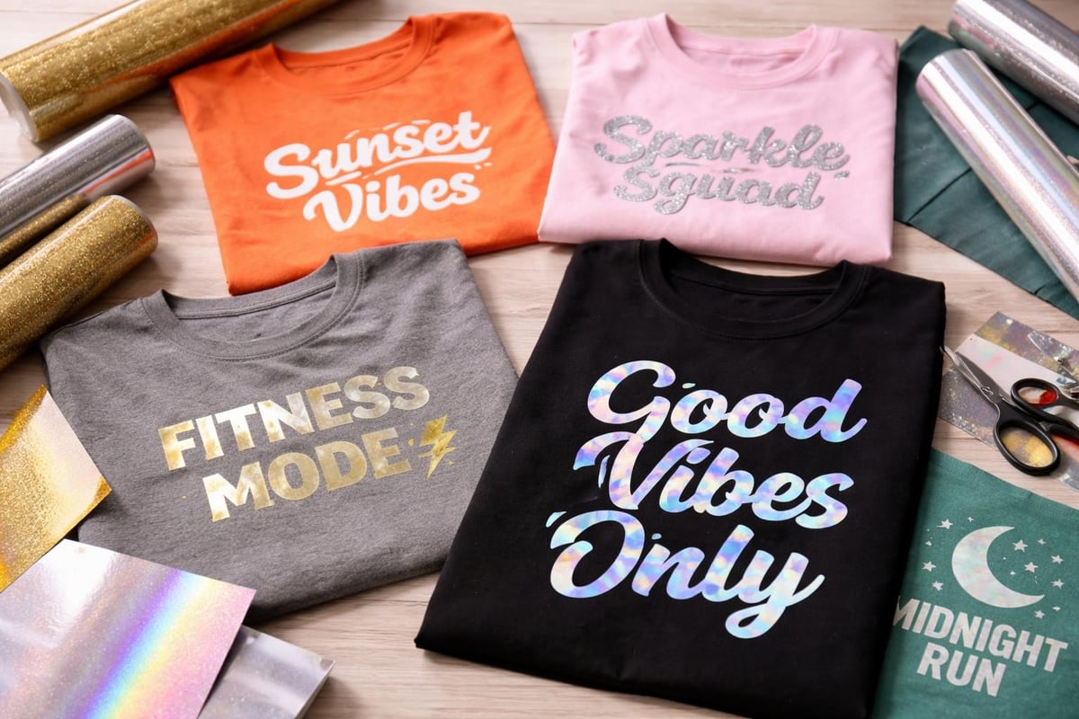 Heat transfer vinyl types