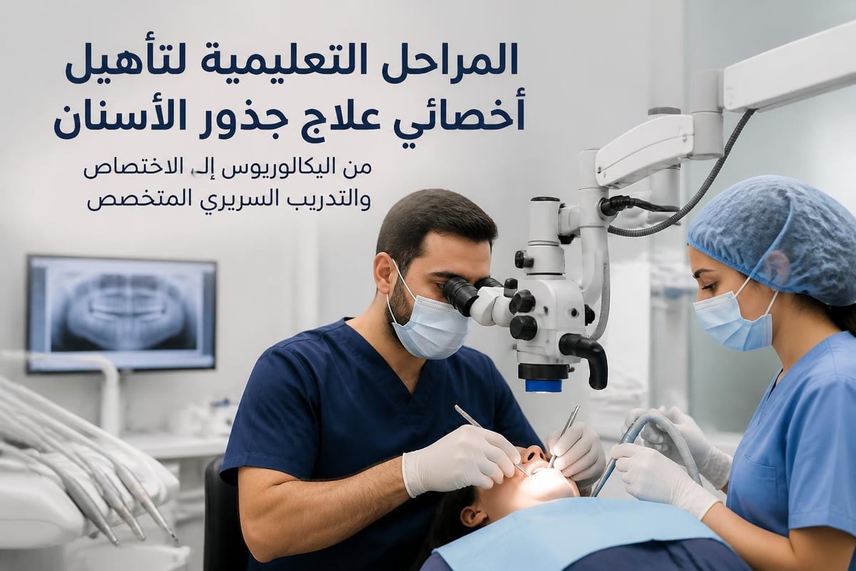مسار تدريب أخصائي عصب الأسنان