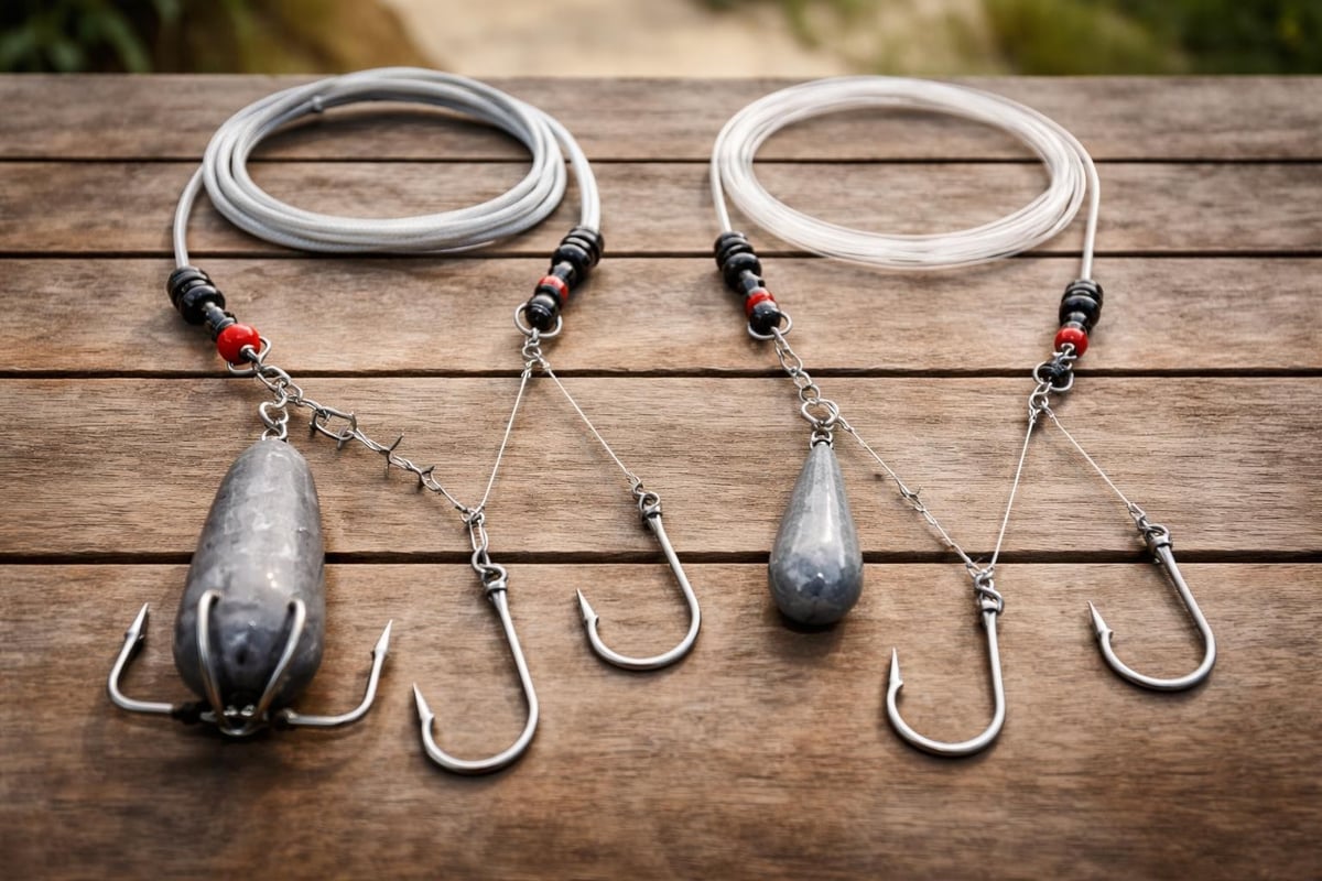 Terminal tackle component diagram