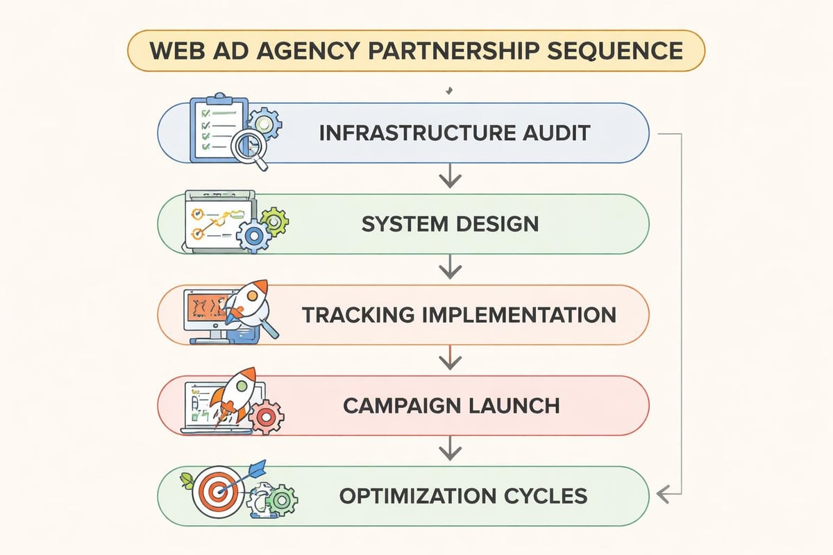 Web ad agency engagement structure