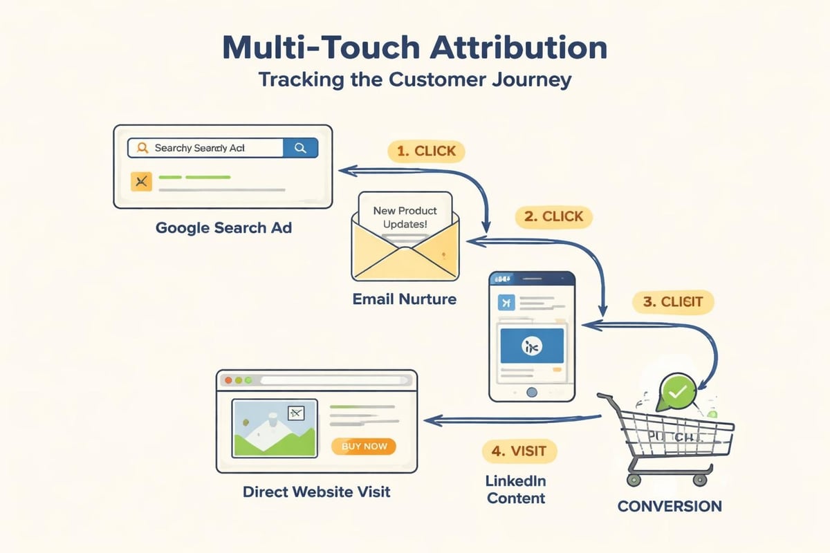 Multi-touch attribution model