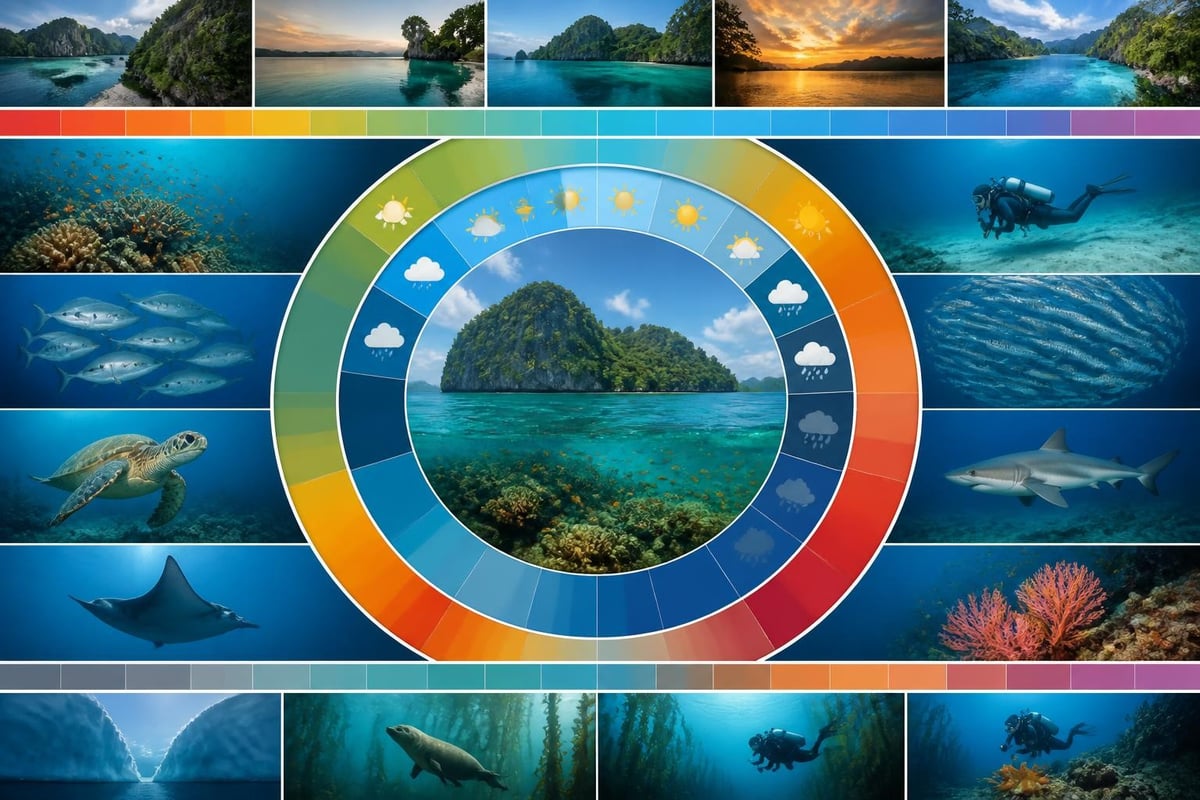 Seasonal diving patterns