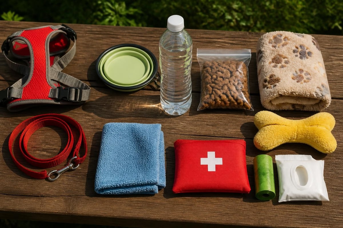 Doggie day out packing list